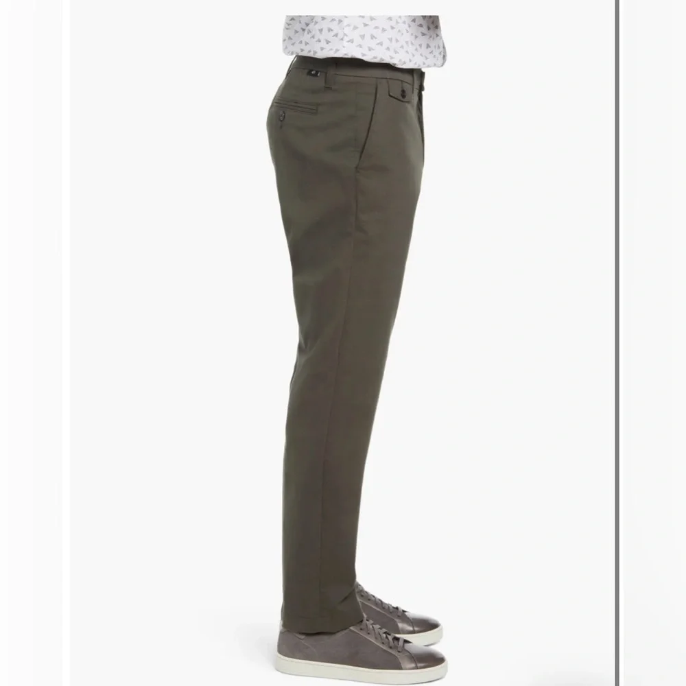 Ted Baker 36R Genay Irvine Slim Fit Chinos - Khaki